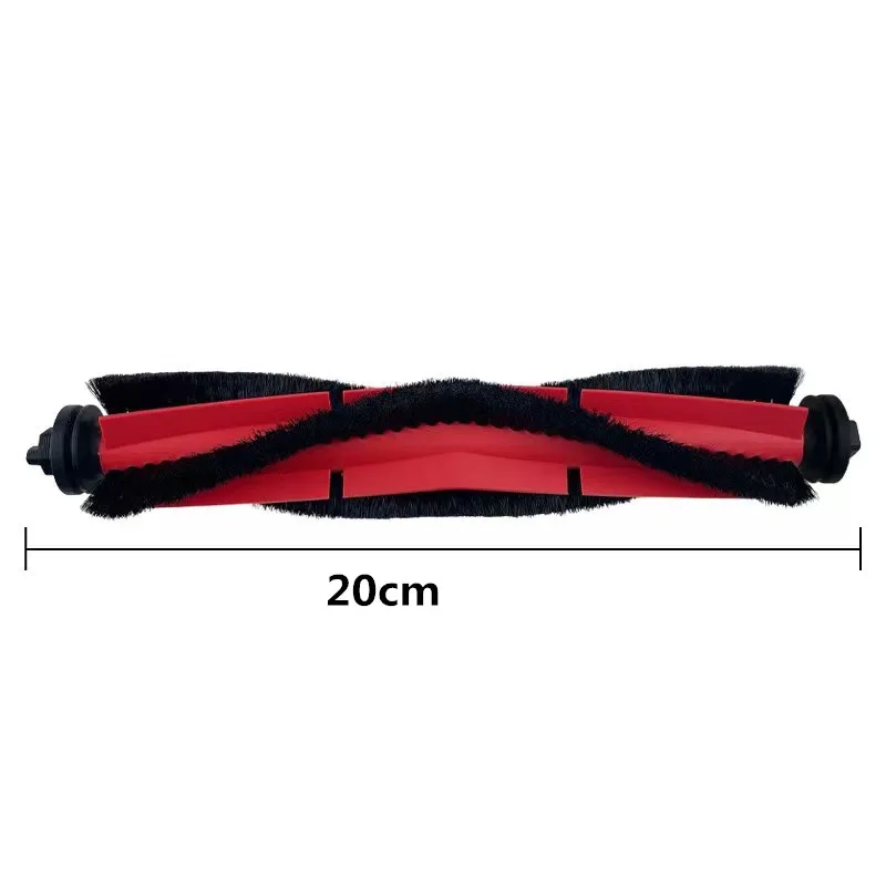 2 Spazzole A Rullo Di Ricambio Per Xiaomi Roborock Q5 / S7 / T7S - Kit Accessori In Gomma E Nylon