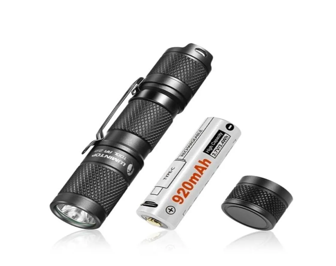 Lumintop Tool AA 20 mini flashlight support meters 650 lumens 4 Outputs with Memory Strobe EDC pocket torch 2202098505637