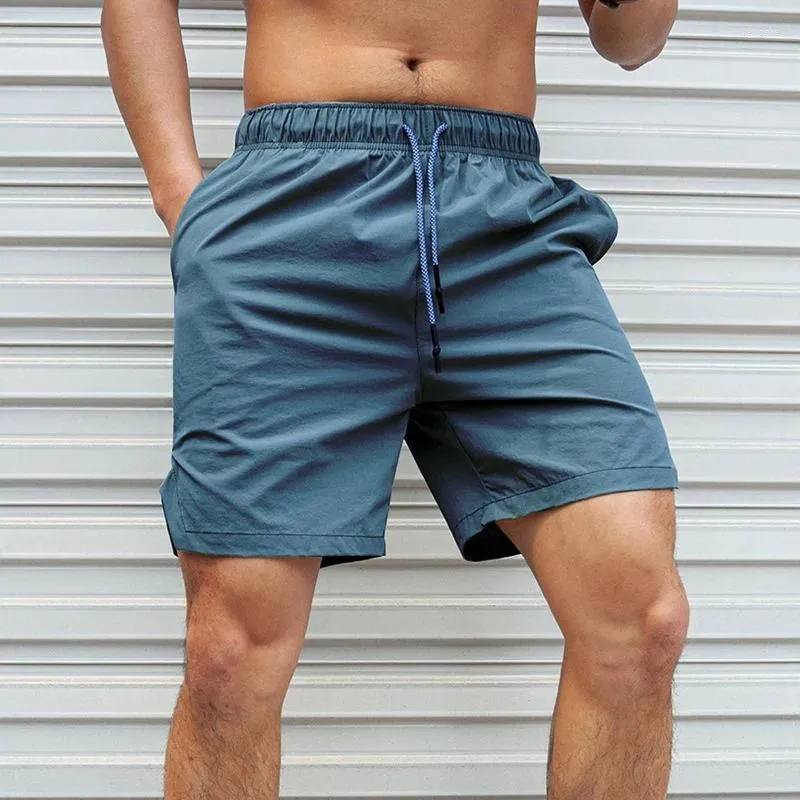 Shorts pour hommes décontracté pantalon de survêtement de sable de fitness jogging pantalon à cinq points respirant 2024 été