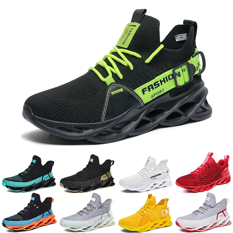 Scarpe da corsa per maschi da donna colorato bianco nero blu rosso arancione giallo traspirante da uomo sneaker esterni scarpe da ginnastica sportiva