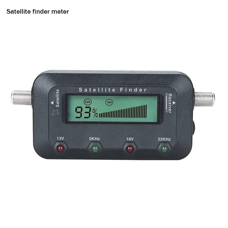 Receptores HD Digital Satellite Finder Meter for Satellite TV Receiver Satfinder