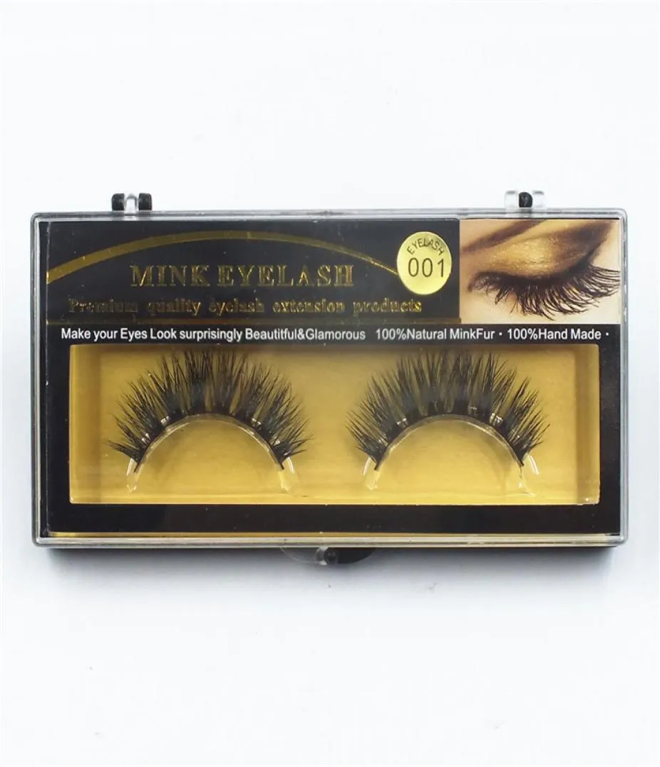 Natural Looking Mink Lashes Short Soft False Eyelashes Handmade Classic Wispy Eyelash Fake Eye Lash Vendor4004337