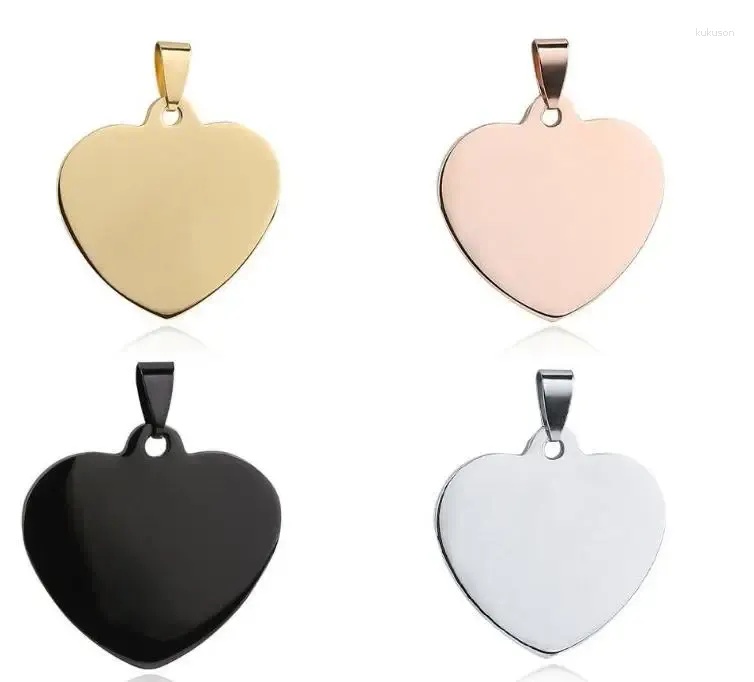 Dog Tag Heart en forme de retrait animal de compagnie Nom de charme