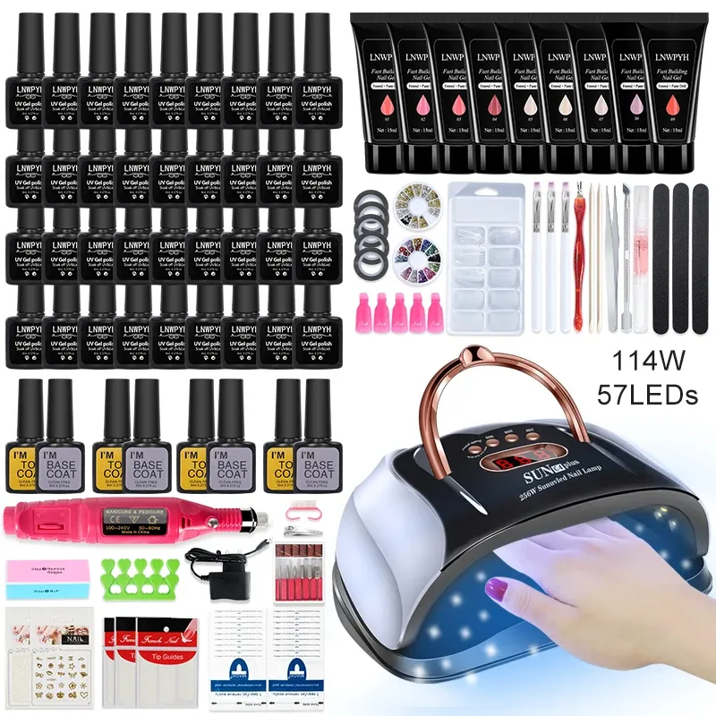 Robes Nail Set UV LED LAMPE NOI