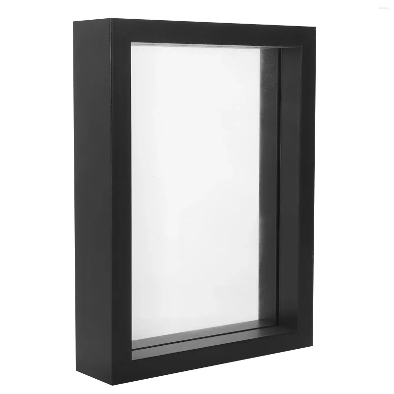 Frames doppelseitige Probe Display Rahmen Glas getrockneter Blütenhalter Bild