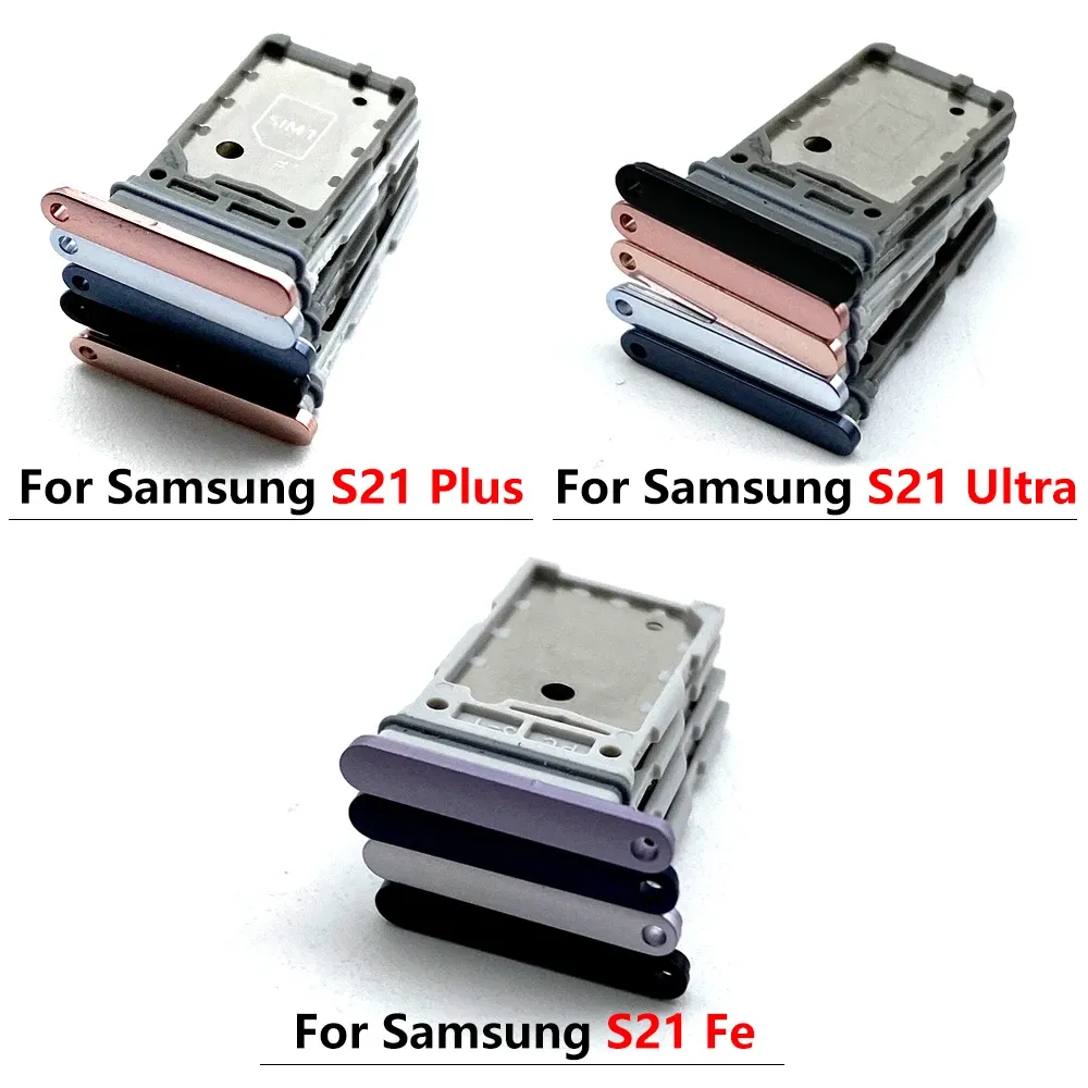 Для Samsung S21 Plus Ultra / S21 Fe Dual SIM -карта Adapter Adapter SD Card Adapter