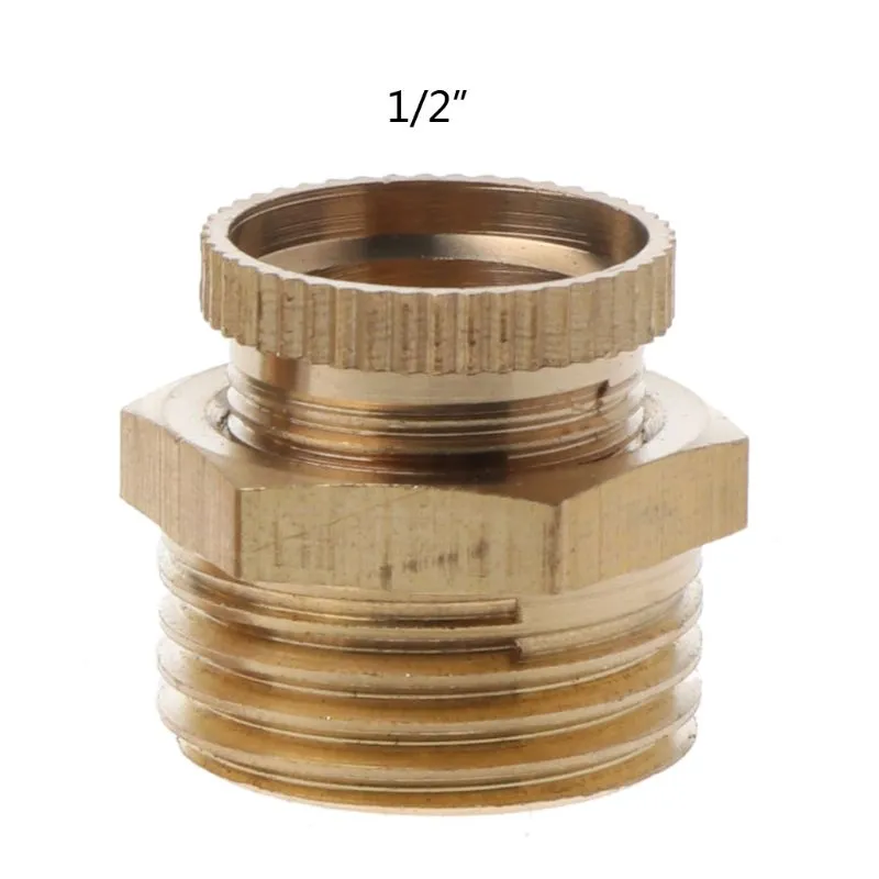 2-Pack Brass 1/4" NPT Male Thread Air Compressor Drain Cock Ball Valve