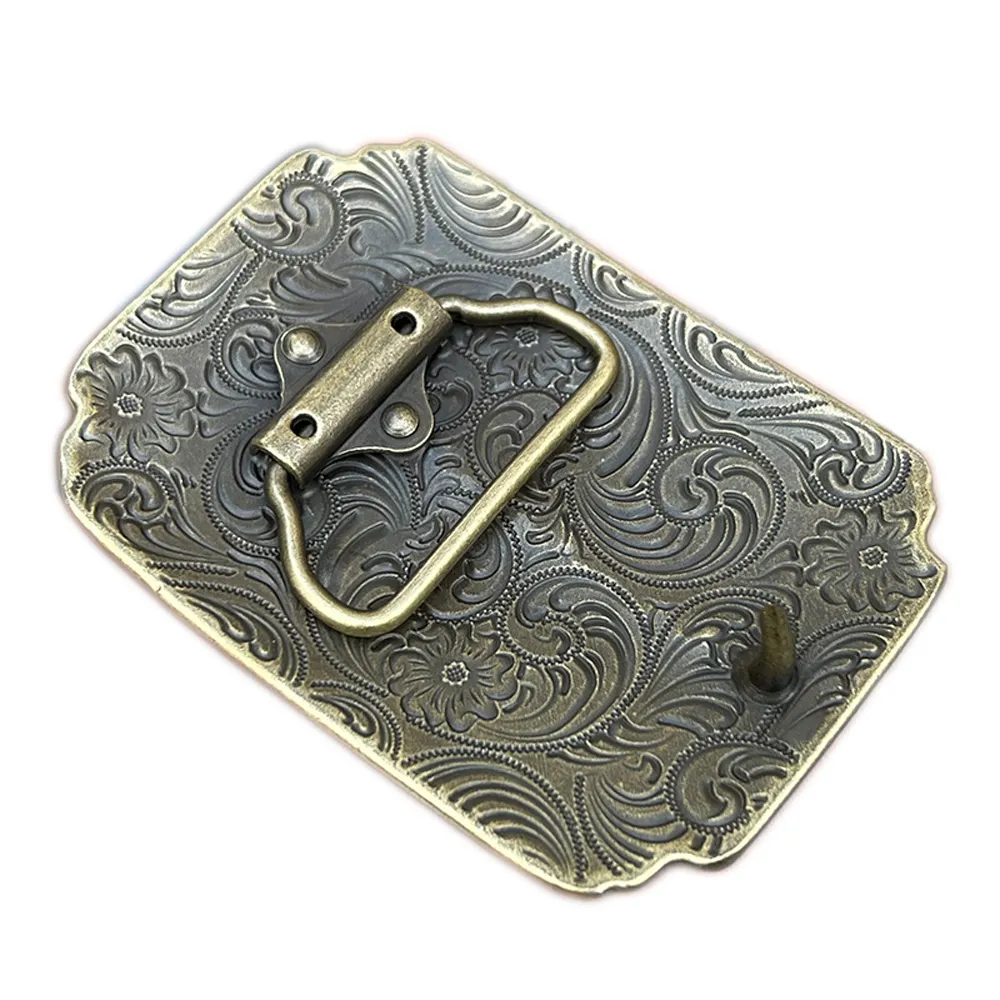 Ceinture Western Cowboy Rodéo - Boucle Unisexe En Cuir