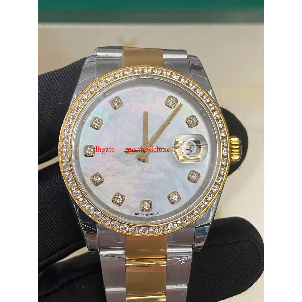 Luminous 36mm Herren AAAAA Pearl Automatic Diamond Design Women Dial Precision Watch Beliebt 31mm Uhr 278271 Mechanische Olex 495