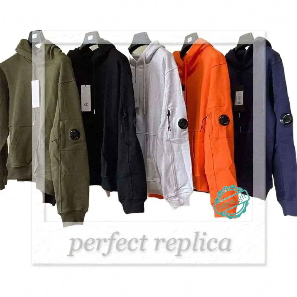 VESTE CP Sweat à capuche de qualité supérieure Sweathirt Sweathirt CP Luxury Men de luxe Vêtements de vent Fonctionnels NOUVELLES VERRES DÉCORATION 930