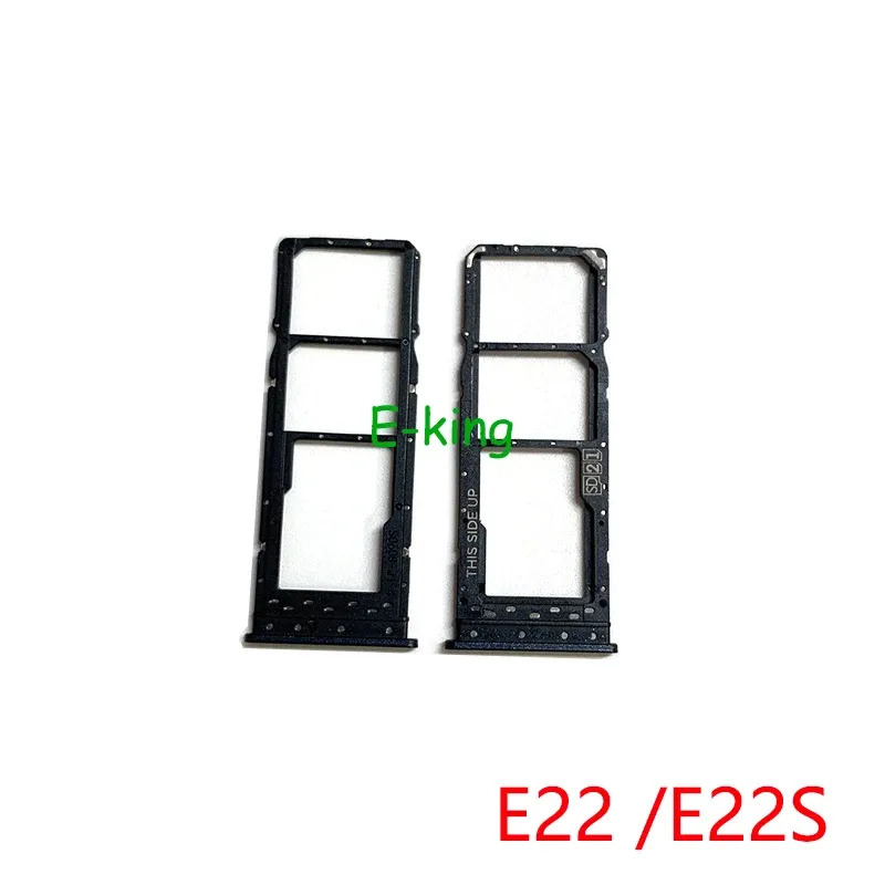 For Motorola Moto E13 E22 E22i E22S E32 E32S Sim Card Slot Tray Holder Sim Card Reader Socket