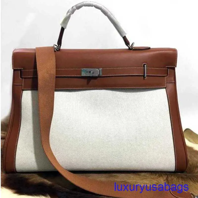 Designer crossbody väska axelväska för män och kvinnor stor kapacitet rese affärs tygväska franska paris lyx varumärke resebagage 40 cm/50 cm handväskor yi-kwkp