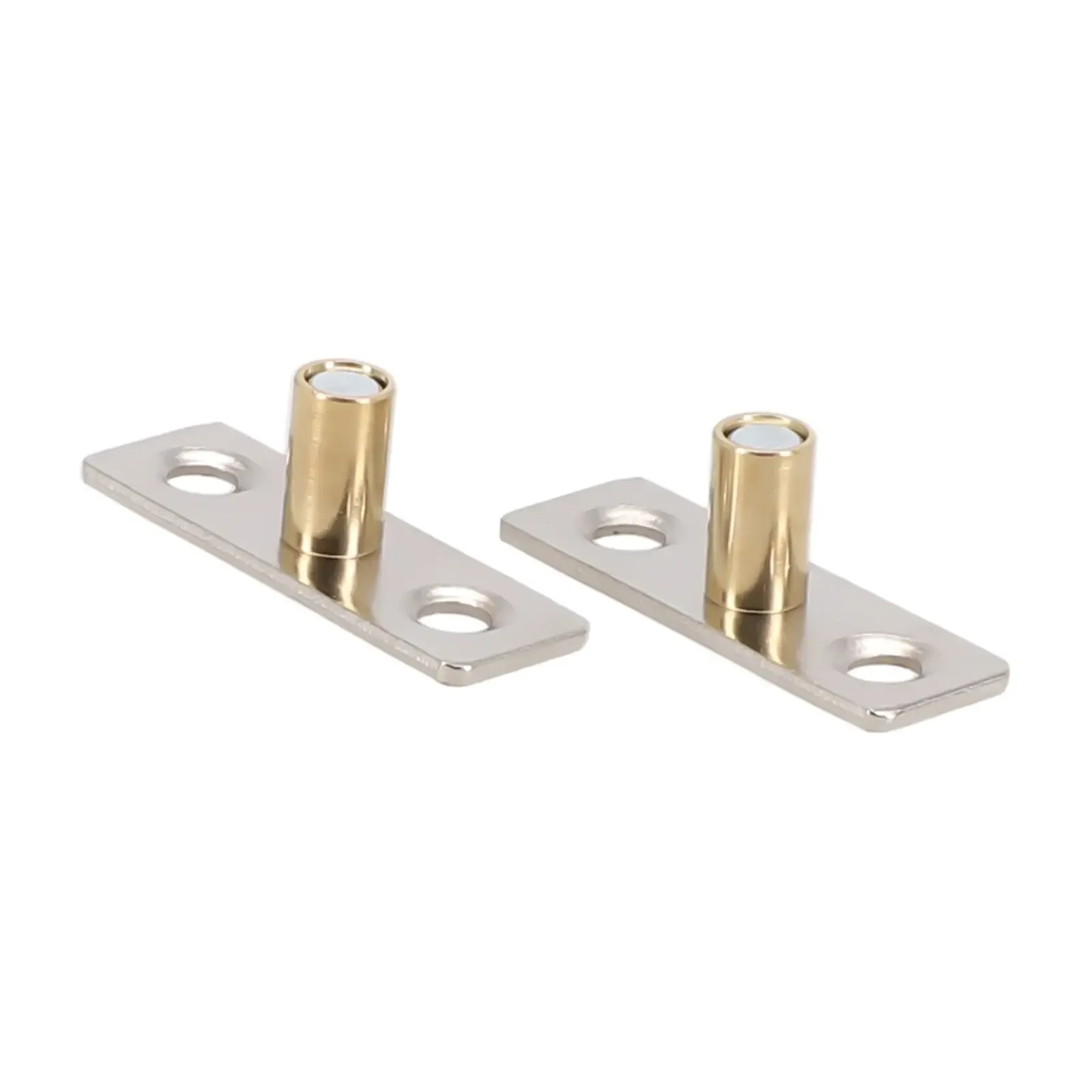 Metal Sliding Door Guide Locator Parts Replacement Slides Stopper Wooden 2 Pcs Accessories Door Drawer Home Improvement Hardware