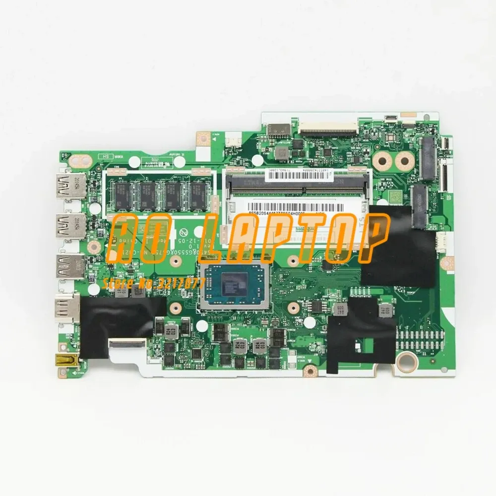 Motherboard For Lenovo IdeaPad 3 15ADA05 15.6" Laptop PC MotherBoard 5B20S44467 NMC821 AMD Athlon 3050U 4GB DDR4 Notebook Mainboard