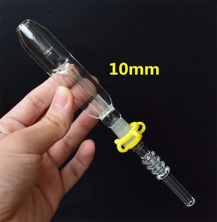 Mini Glass Pipes Kit with gr2 titanium nail tip quartz nail 10mm 14mm 18mm all avaiable mini glass pipe Micro NC set