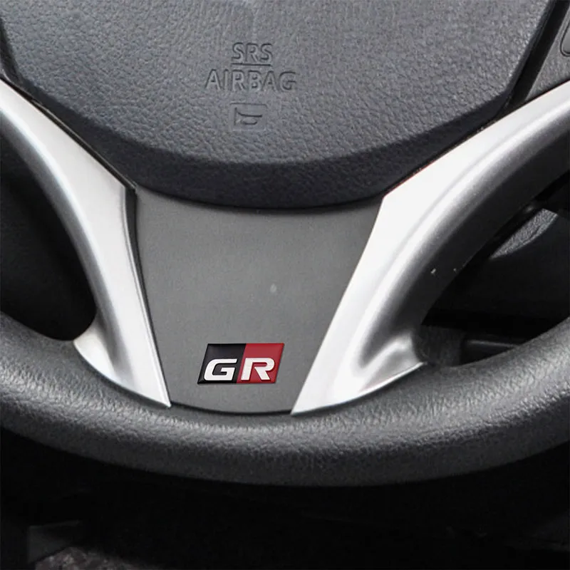 Fit Toyota Gazoo Racing GR Sport Car 3D Logo Sticker Vinyl Decal Stripes Decor e