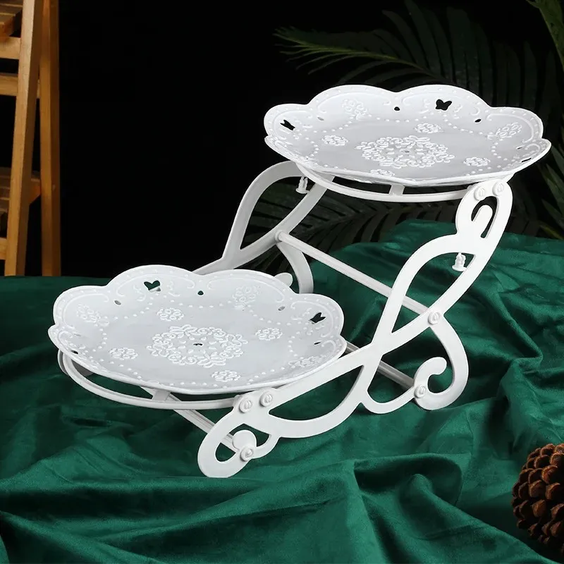 Cake Stand European Style 2 Tier PASTRIE