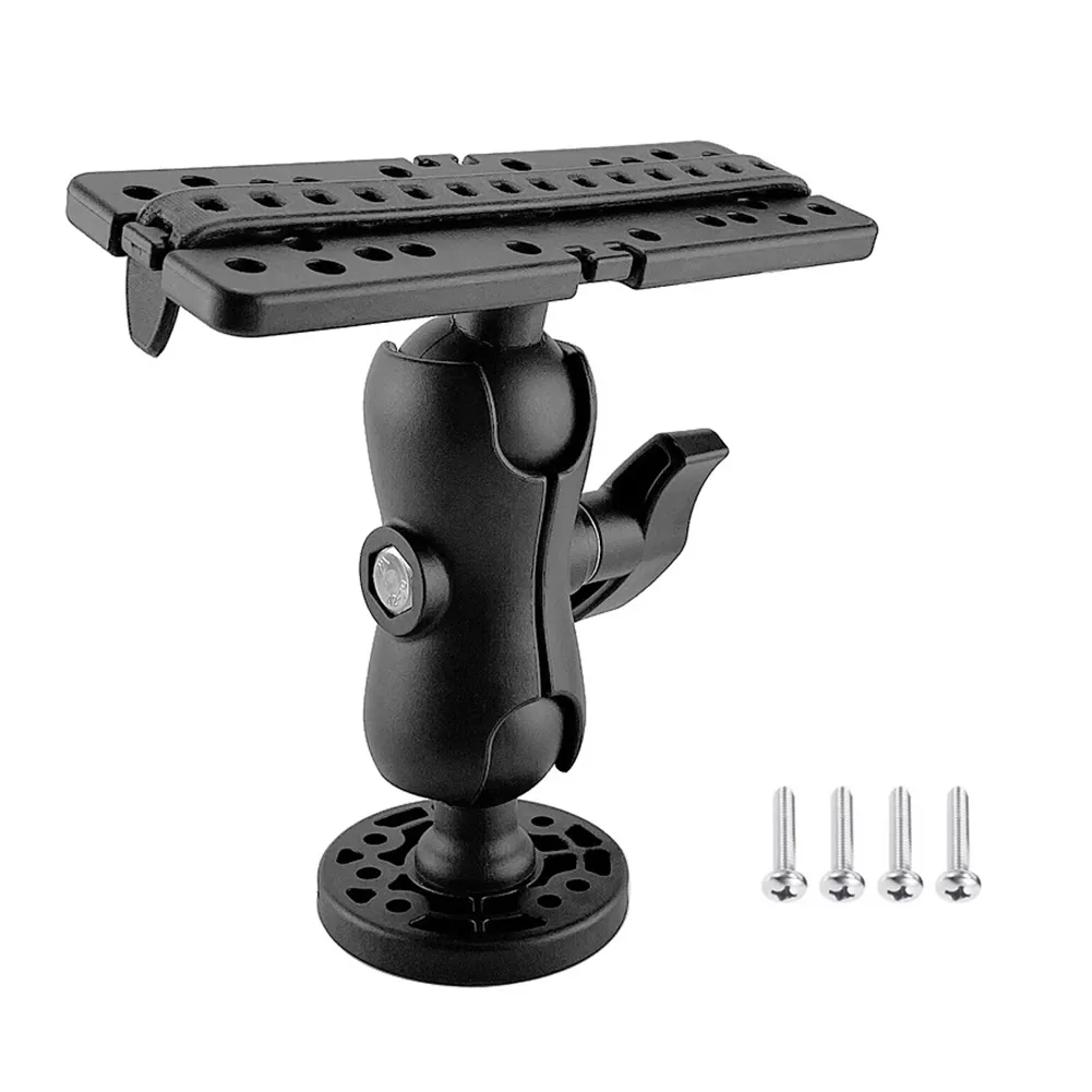 Adjustable 360° Rotating Fishfinder Mount Base | Quick Release Fishing ...