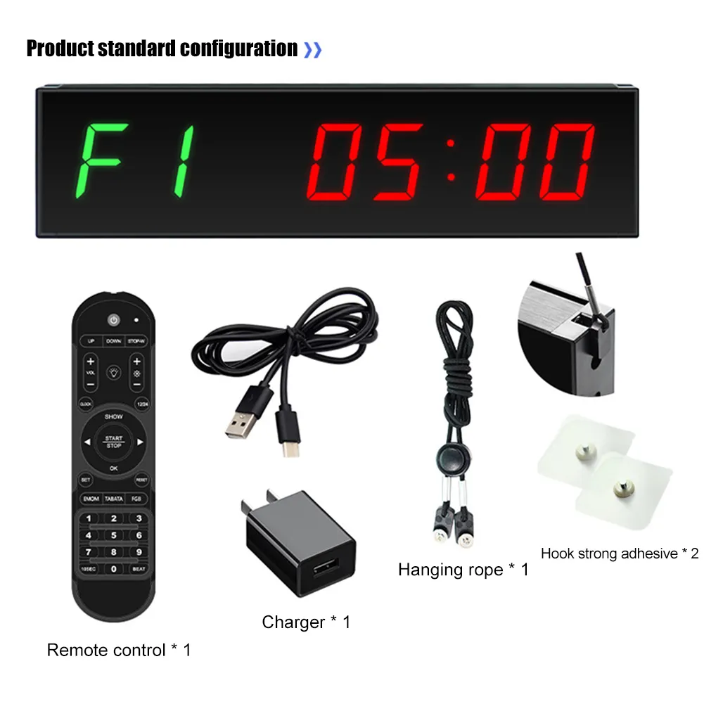 Portable Gym Timer: Digital Training Countdown/Up... From Homepro178 ...