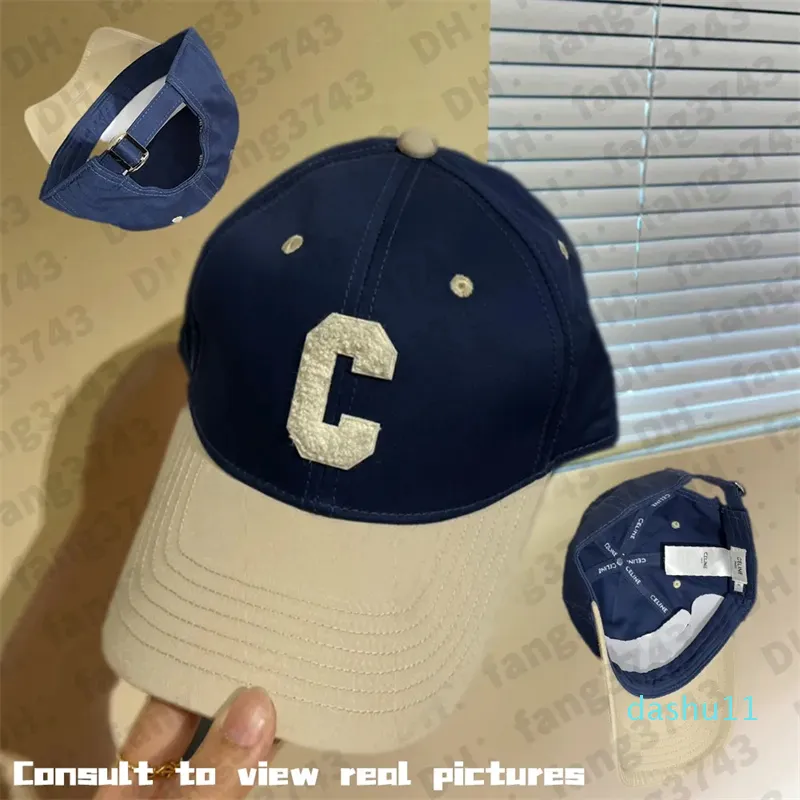 Fashion Designer 2024 Spring and Automn Style Sports Hat Classic Canvas Baseball Cap Camilier Ajustement Camilier