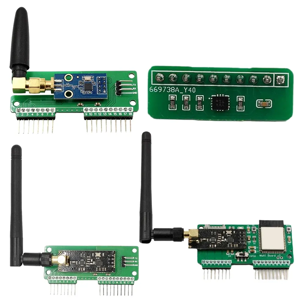 Carte d'extension 4 en 1 pour Flipper Zero Development Board ESP32 WiFi CC1101 NRF24 Modification Module Accessoires GPS