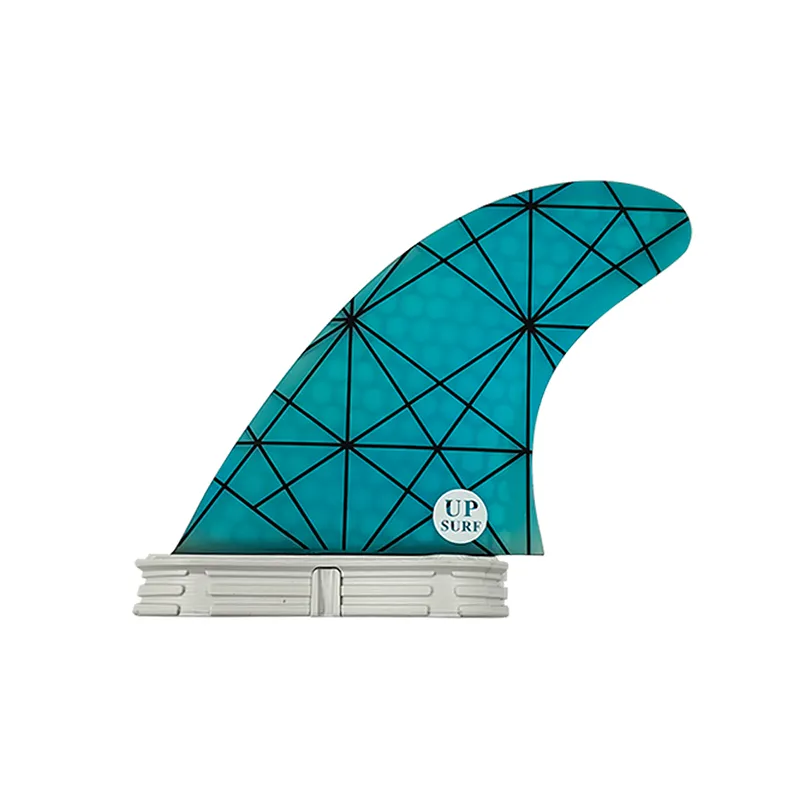 thumbnail image 2 of Glass Flex G5 Thruster Surfboard Fins - Medium Size Fiberglass & Honeycomb Tri Fin Set 2 of 10