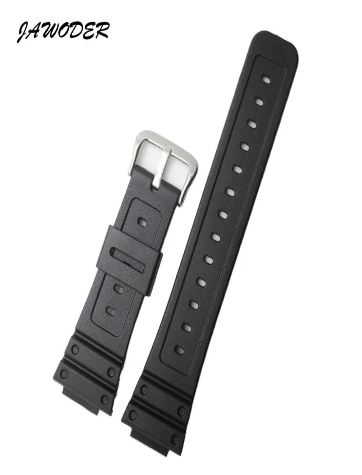 JAWODER Watchband 26mm Black Silicone Rubber Watch Band Strap for DW5600E DW5700 G5600 G5700 GM5610 Sports Watch Straps6845740