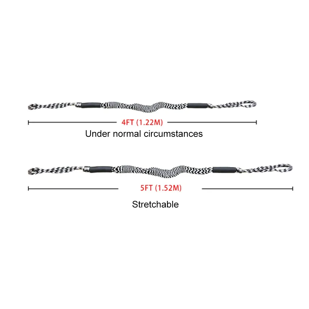 Bungee Dock Hattı Tekne 4 ft Bungee Kordon Tekneleri Kayak Aksesuarları