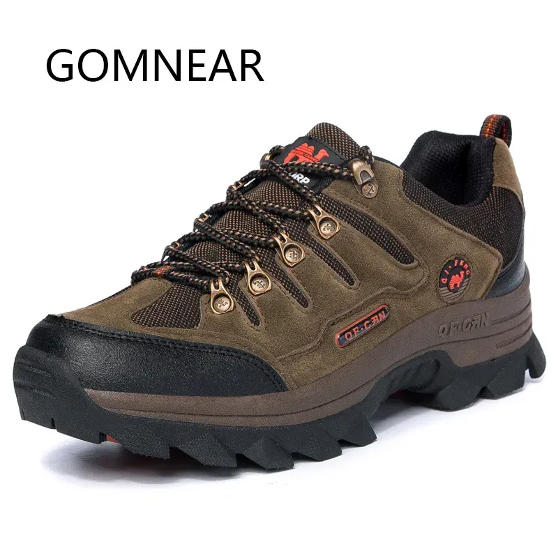 Boots Gomnear Summer extérieur randonnée baskets pour hommes Chaussures de randonnée de chameau