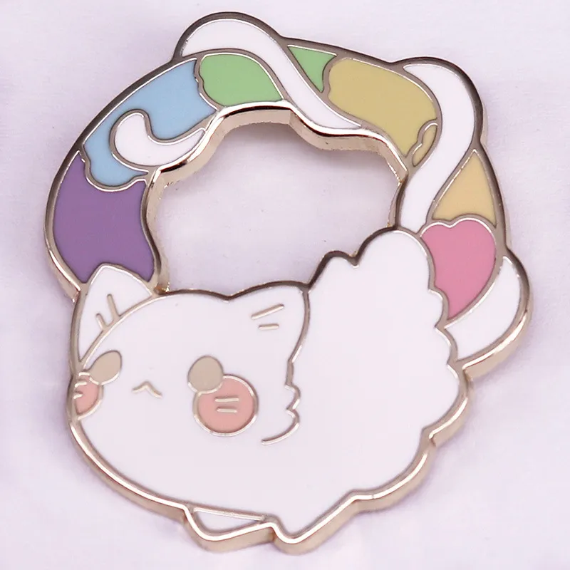 Girls cute animals enamel pin childhood game movie film quotes brooch badge Cute Anime Movies Games Hard Enamel Pins