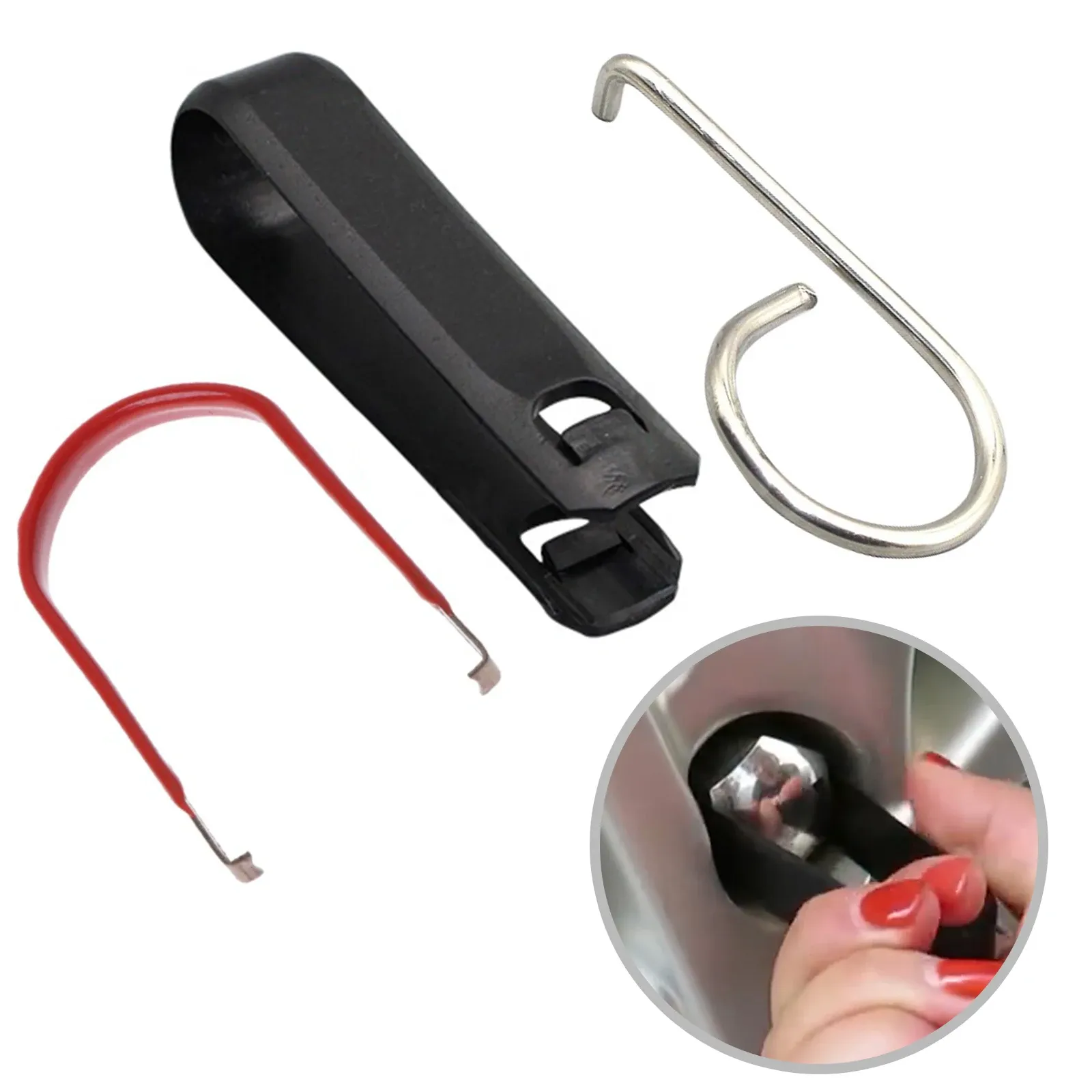 Strumento Rimozione Copridadi Ruote Auto - Universale, Materiale PA66, 76.5 Mm