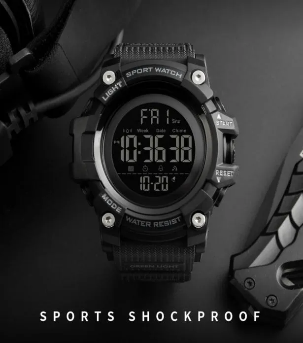 Skmei Countdown Stopwatch Sport Watch Mens Watches Top Brand Men Luxury Orologio Waterproof LED Digital Mash Watch 29186522