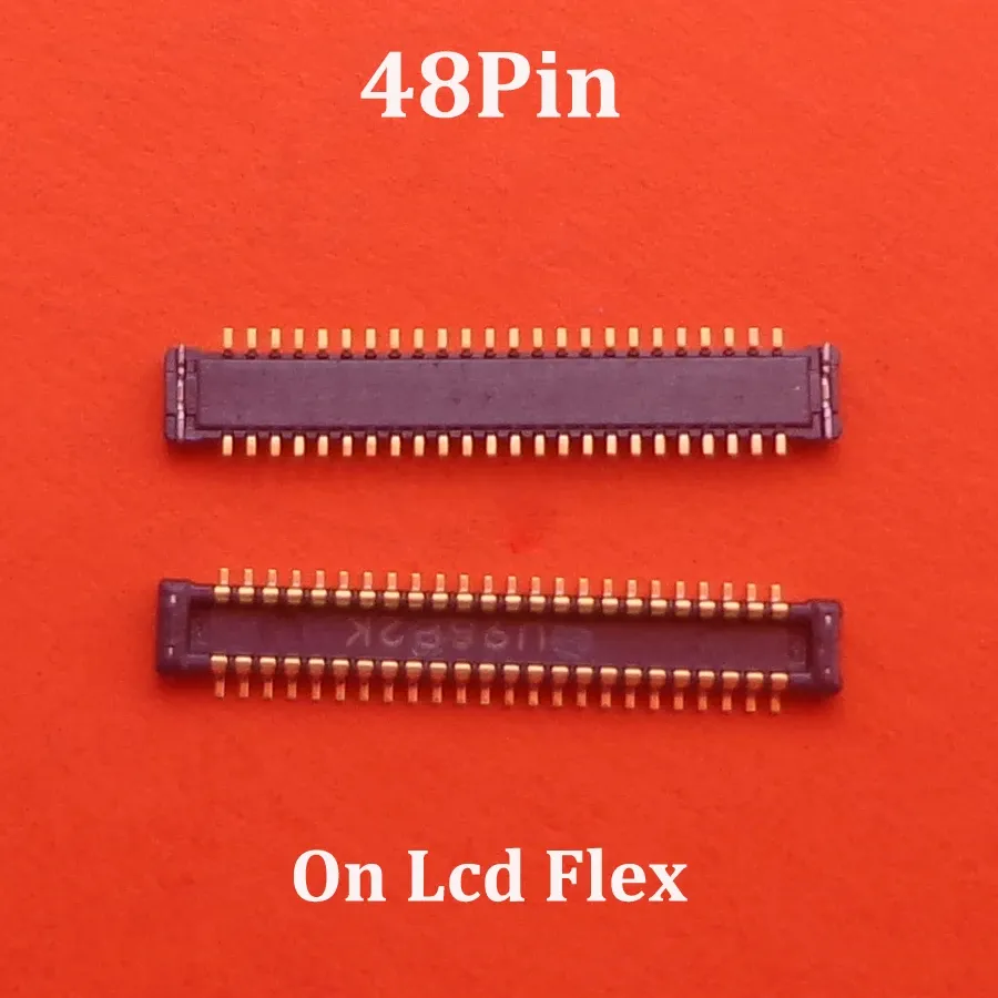 2-10pcs 48 78 Pin Affichage LCD Connecteur FPC sur la carte mère pour Samsung A23 4G A235 5G A236 A236U A236B Batterie Plug