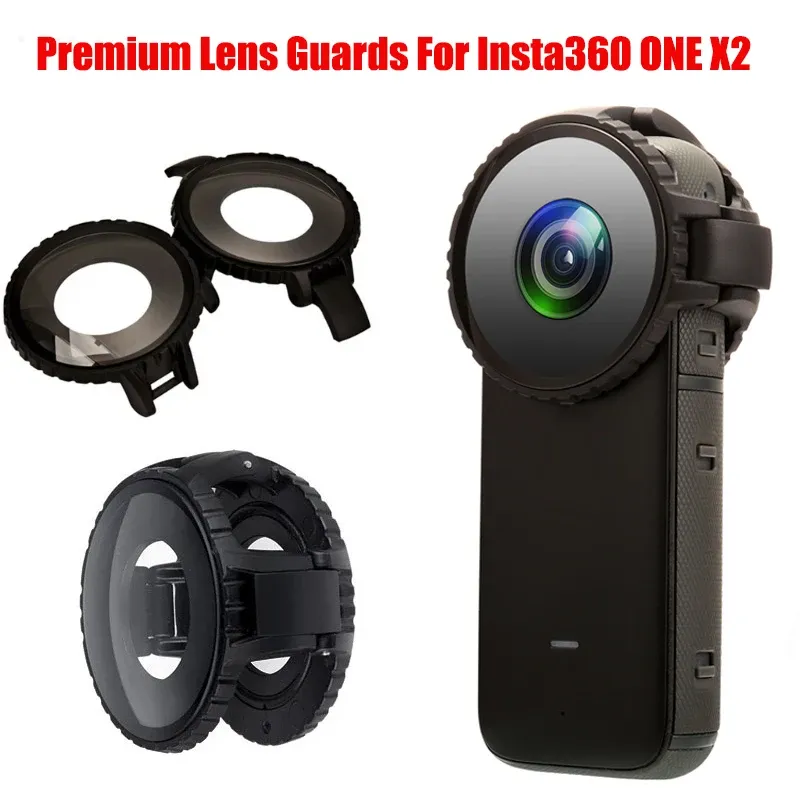 Accessories For Insta360 ONE X2 Camera Premium Lens Guards 10m Waterproof Complete Protection For Insta 360 ONE X2 Action Cameras Accessory