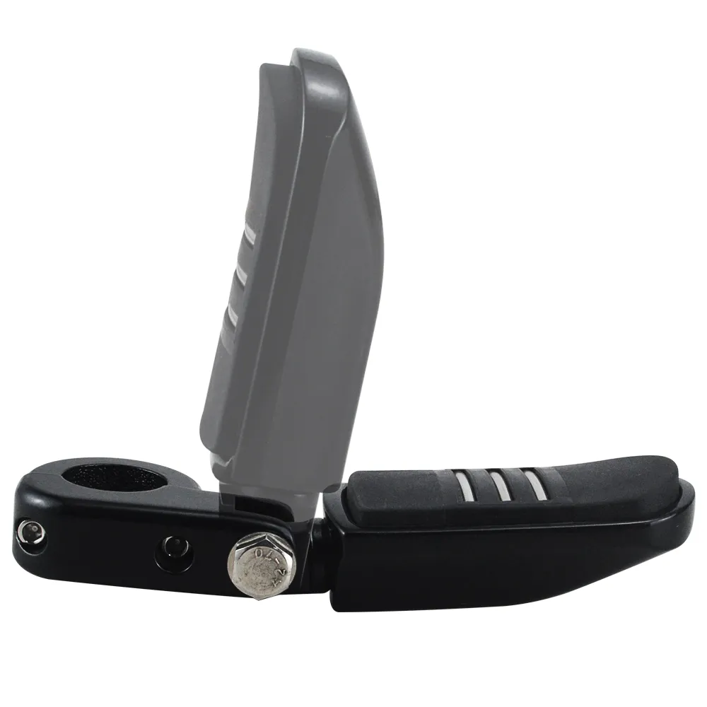 Black Spke Hghway Foot Pegs Clamps For Harley Street Electra Road Black Spke Hghway Foot Pegs Clamps For Harley Street Electra Road
