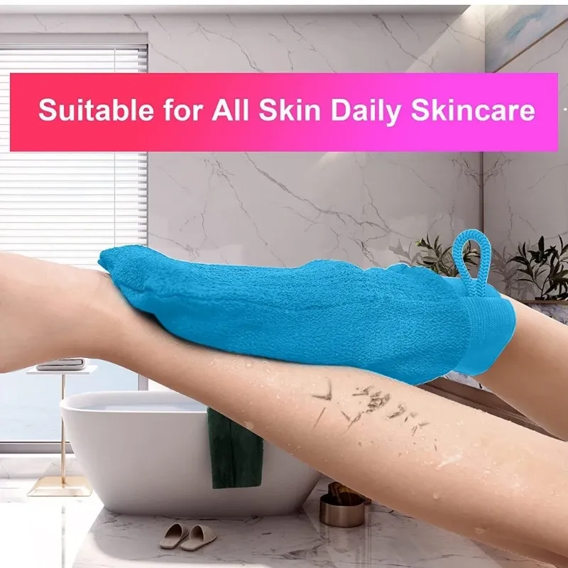 1pc Marokkanische Dusche Peeling Handschuh Hammam Bad Körperreinigung Peeling Massage Mitt Kessa Peeling Handtuch Handschriften Dropshipping