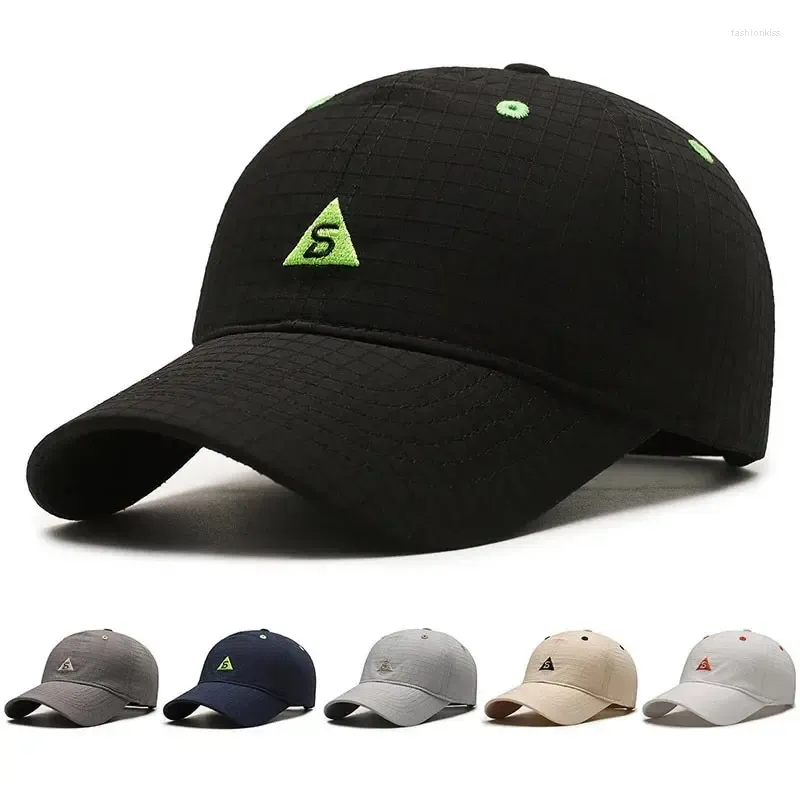 Ball Caps Spring Plaid Men's and Women's Hats Baseball Trendy Casual Fashion Versatile Sports Sunscreen