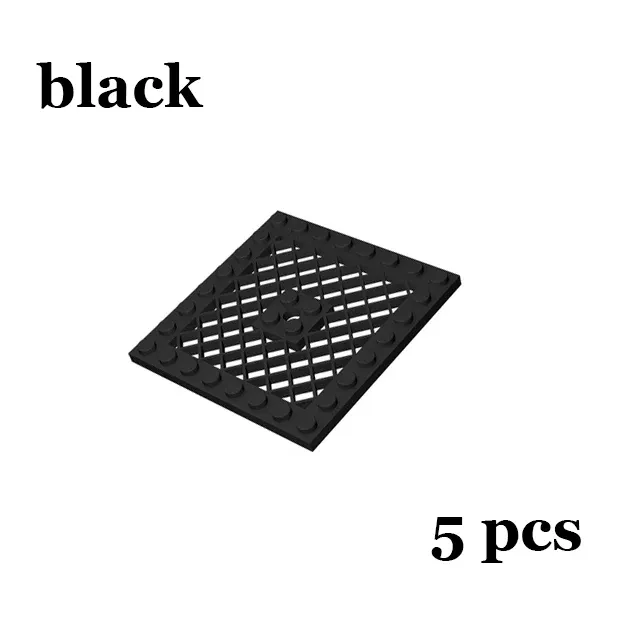 MOC Bricks Particles 4151 Plaque modifiée 8x8 avec grille de grille spécial bloc de construction compatible accessoires en vrac