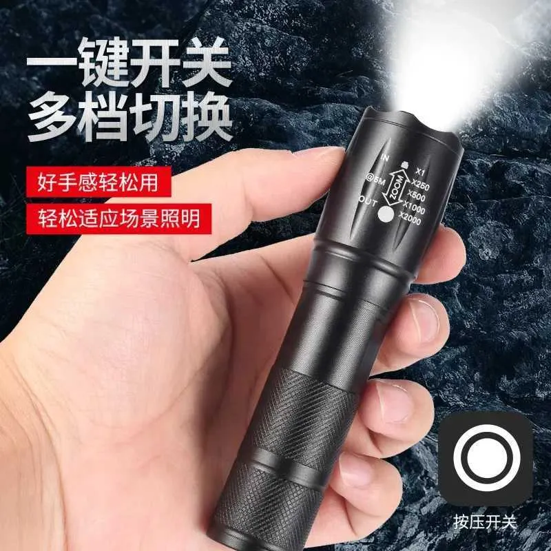Tactical Bike Flashlight | Mini Tactical Flashlight Cree Q5 | Zoomable  Waterproof Outdoor Camping Light