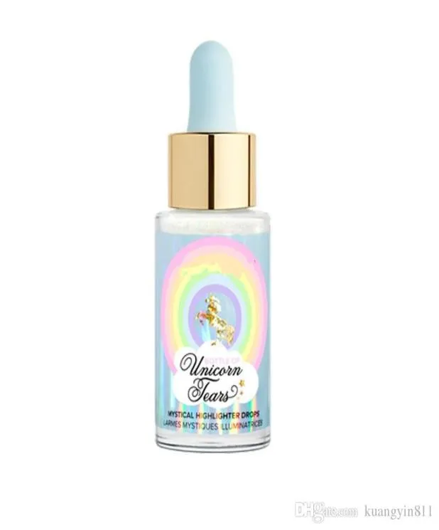 Nouvelle arrivée Faced Unicorn Tears Bottle of Mystical Highlighter Drops 6 couleurs Bronzers High Lighters 9546702