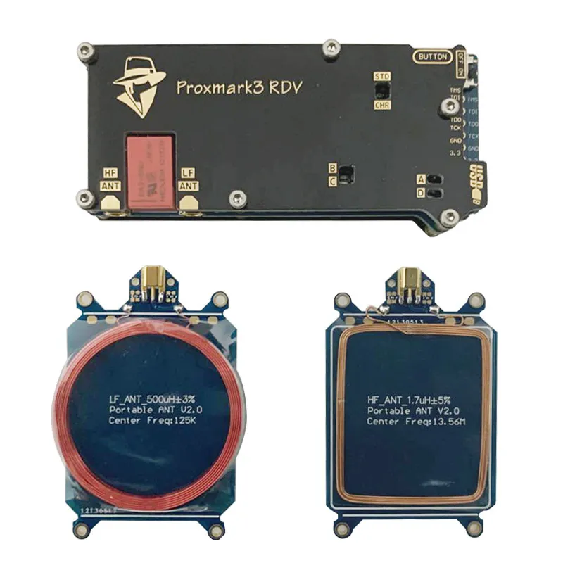 Pm3 Programmer NFC 125KHz 13.56MHz Reader Writer Duplicator RFID Proxmark3 RDV2 512k ...