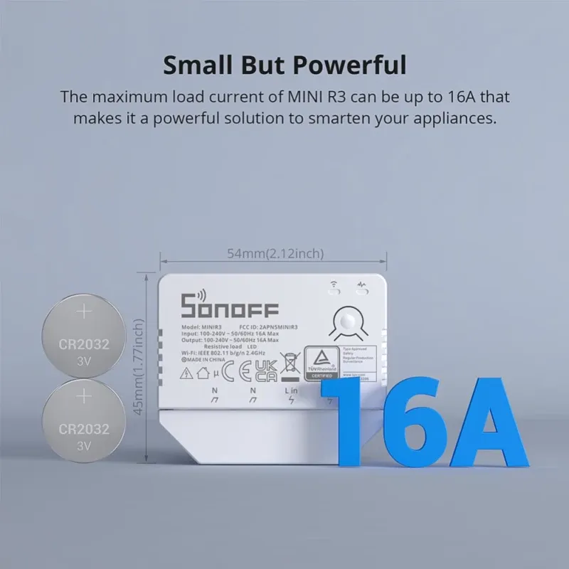 SONOFF MINI R2 Smart Switch: Controlla La Tua Casa, Senza Fili - Foto 10