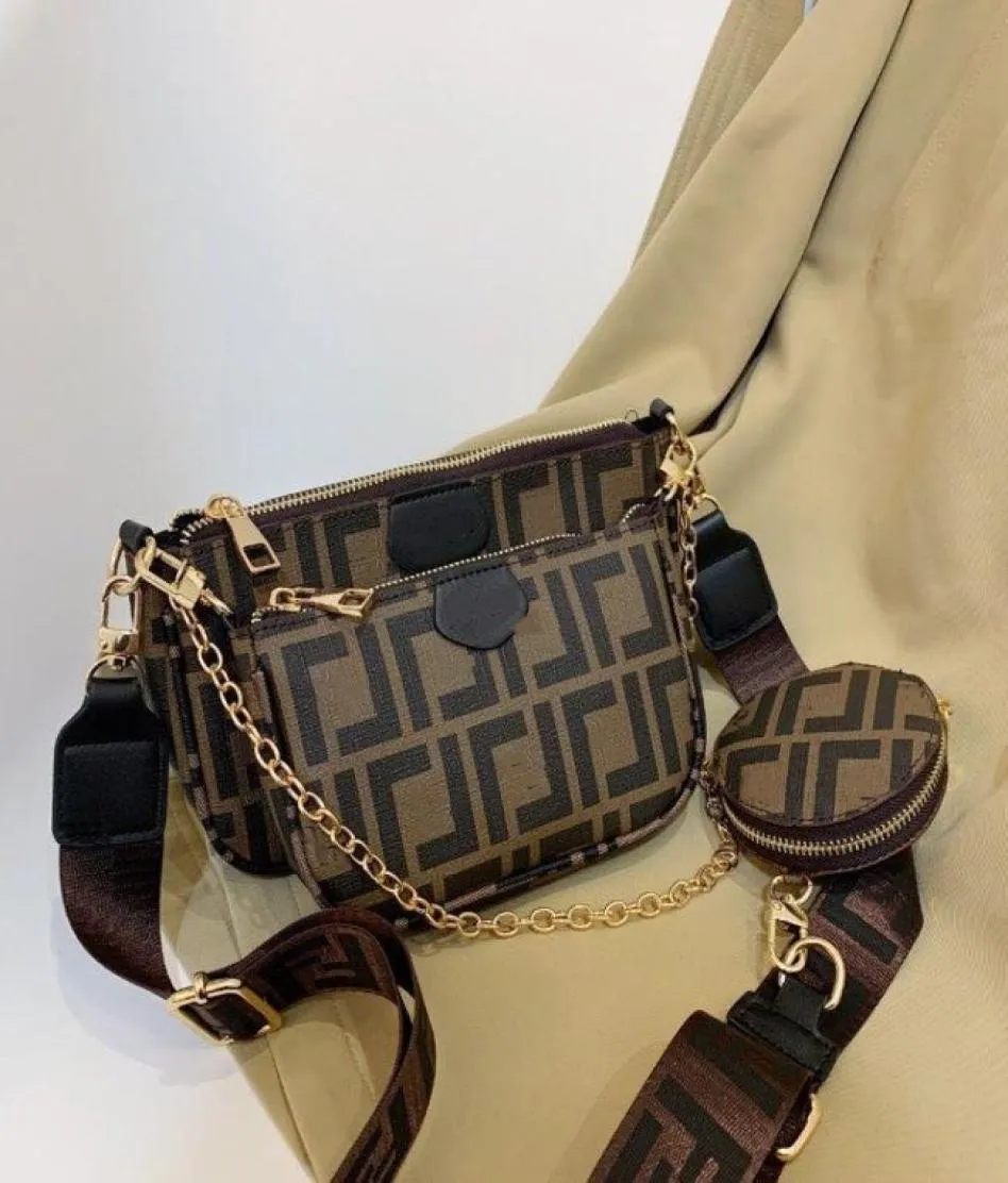 العلامة التجارية 2023 Women039S حقائب اليد 3PCSLOT أكياس الكتف العلامة التجارية Messenger Bag zipper Fashion Luxurys مصممين حقائب الجلود C9282850