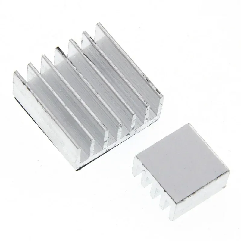 3 ПК + Perekat Raspberry Pi, Murni Aluminum Datipt Set Set Kit Radiator untuk Pendinginan Raspberry Pi 2 B Gratis Pengiriman