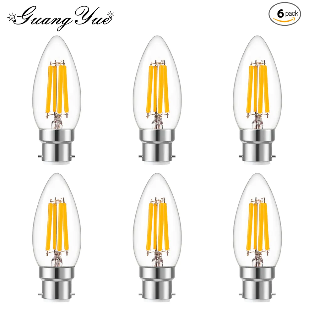 Vintage LED Candle E12 Candelabra Bulb C35 B22 6W 2700K 6000K Night Light Lamp For 40W Incandescent Decor From Ddmysmile, $38.22 | DHgate.Com Vintage LED Candle E12 Candelabra Bulb C35 B22 6W 2700K 6000K Night Light Lamp For 40W Incandescent Decor From Ddmysmile, $38.22 | DHgate.Com