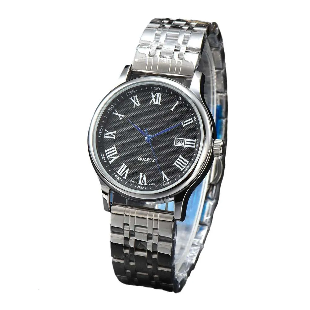 Langpai Steel Band três agulha Quartz Fashion Style Men's Watch One