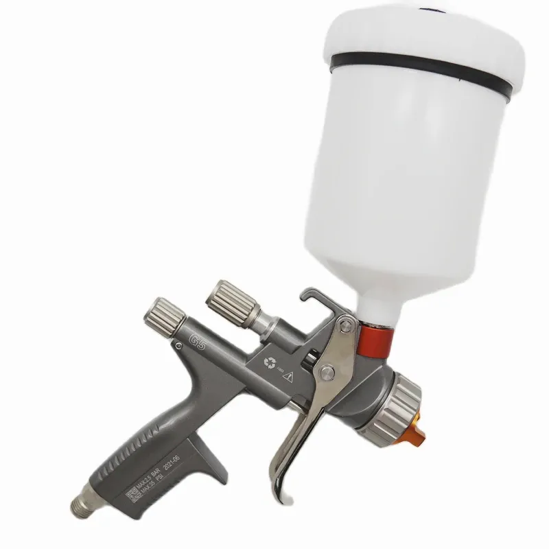 1,3 mm munstycke spraypistol med blandningstank bilfärg spray pistol luftbrush luft spraypistol/sprayer pistol/luftverktyg/för bil ansiktsfärg