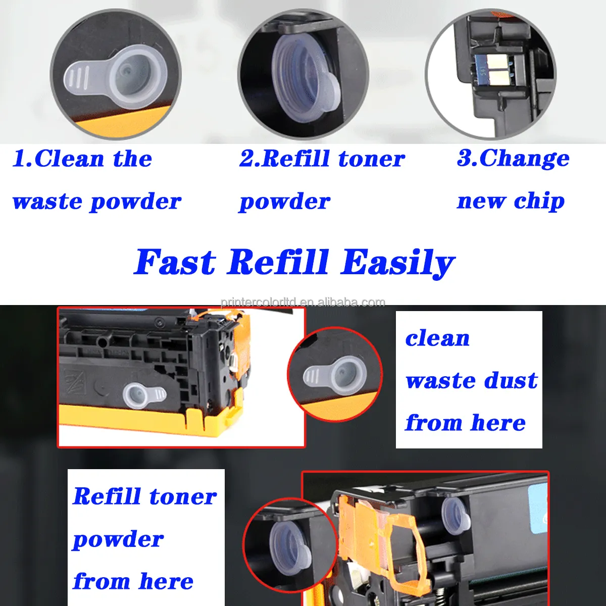 Smart Ink Compatible 207A Toner With Chip For HP 207A HP 207X