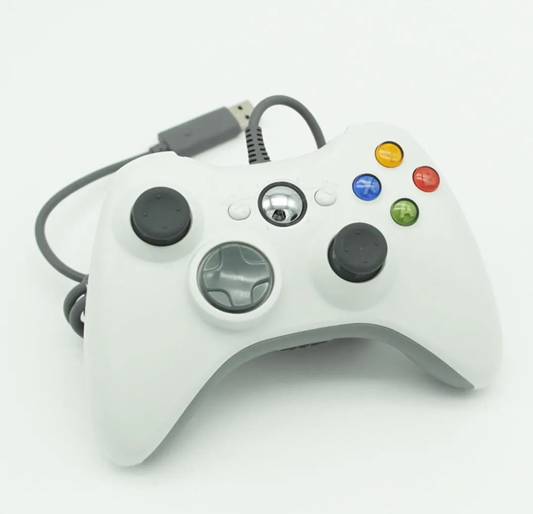 Nouveau contrôleur de jeu câblé USB pour Windows 7 PC 360 Joystick GamePad pas pour Xbox 3607827909