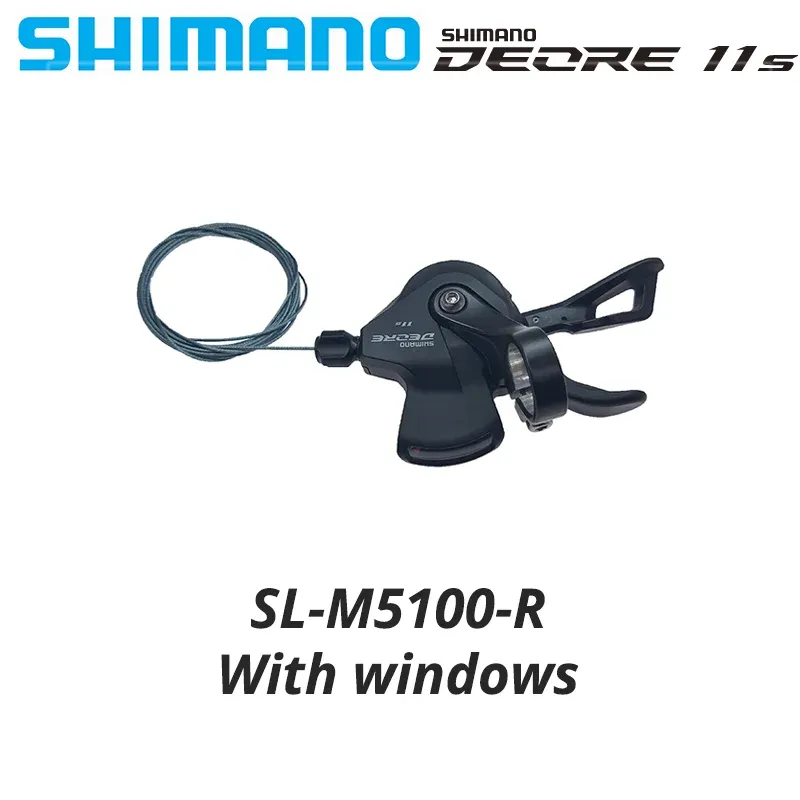 Shimano Deore M5100 11S Derailleur Shadow RD-M5100 SGS 1X11S SL-M5100-R RD-M5120 11スピードマウンテンバイクMTB自転車11Vオリジナル
